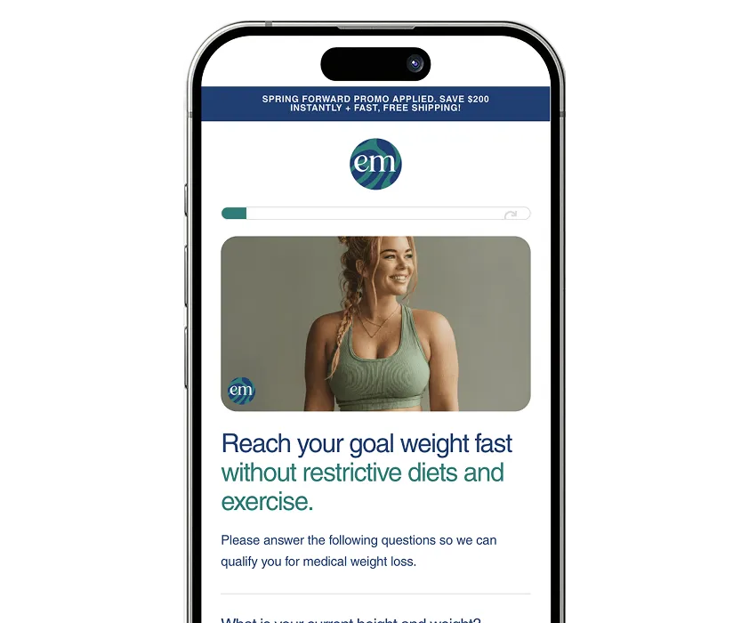 Embody app health questionnaire